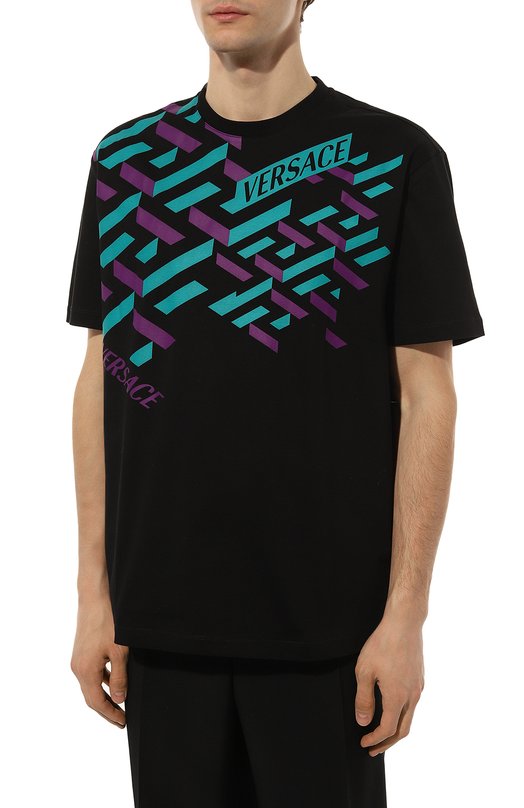 фото Хлопковая футболка versace