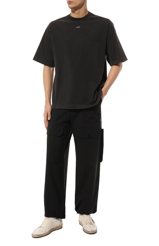 фото Хлопковая футболка off-white