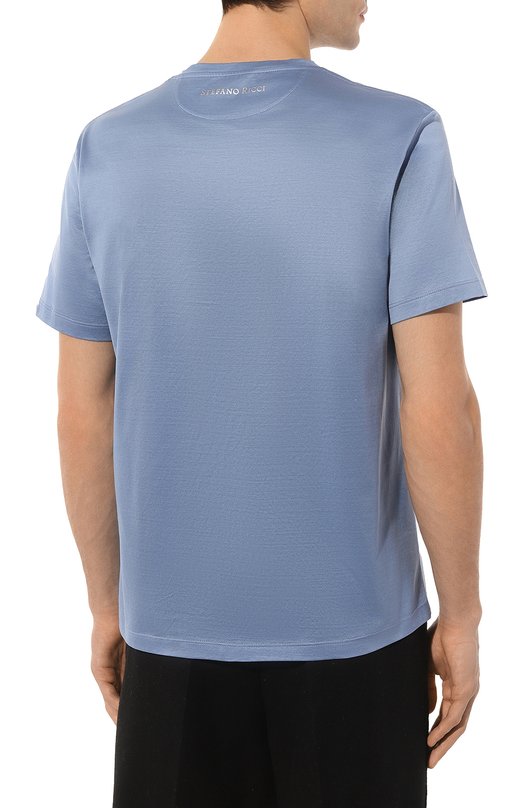 фото Хлопковая футболка stefano ricci