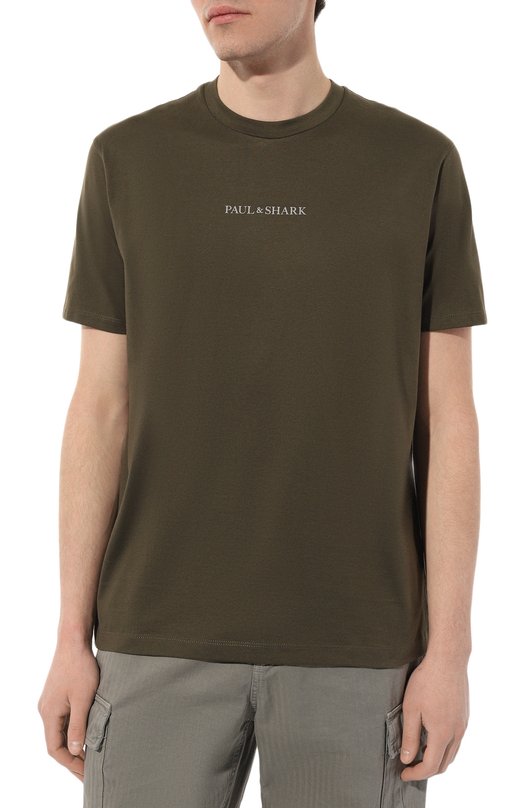 фото Хлопковая футболка paul&shark