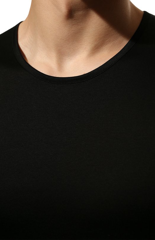 фото Хлопковая футболка zimmerli