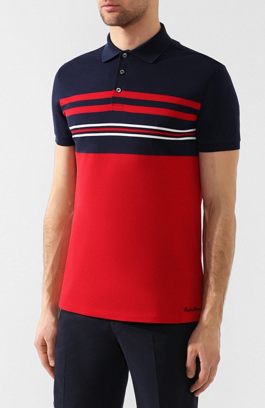 фото Хлопковое поло ralph lauren