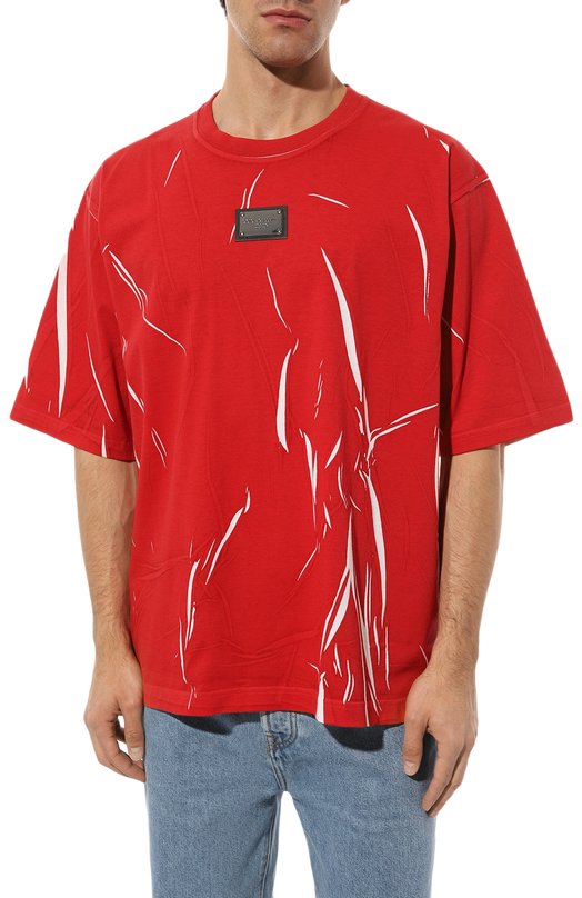 фото Хлопковая футболка dolce & gabbana