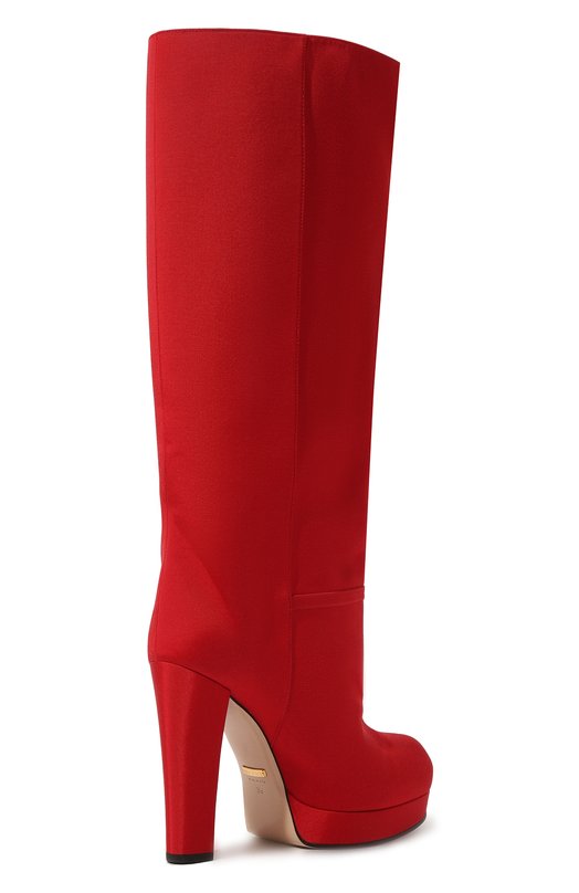 фото Текстильные сапоги gucci