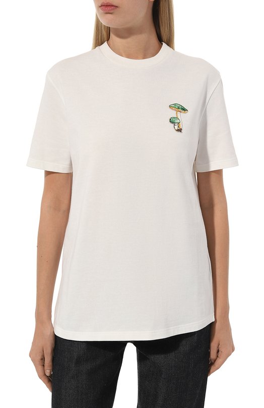 фото Хлопковая футболка jil sander