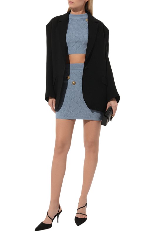 фото Топ из вискозы balmain