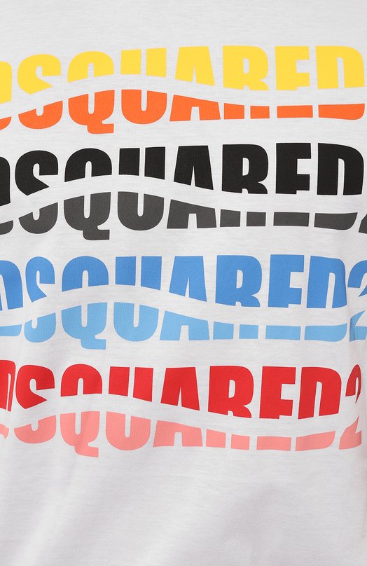 фото Хлопковая футболка dsquared2