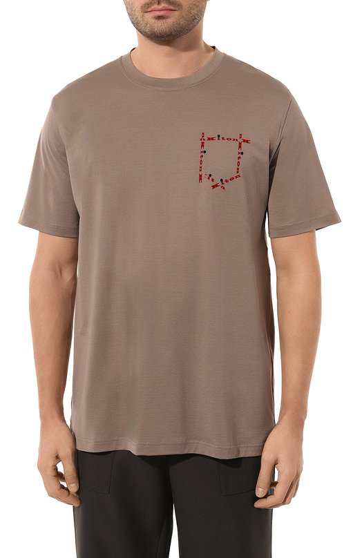 фото Хлопковая футболка kiton