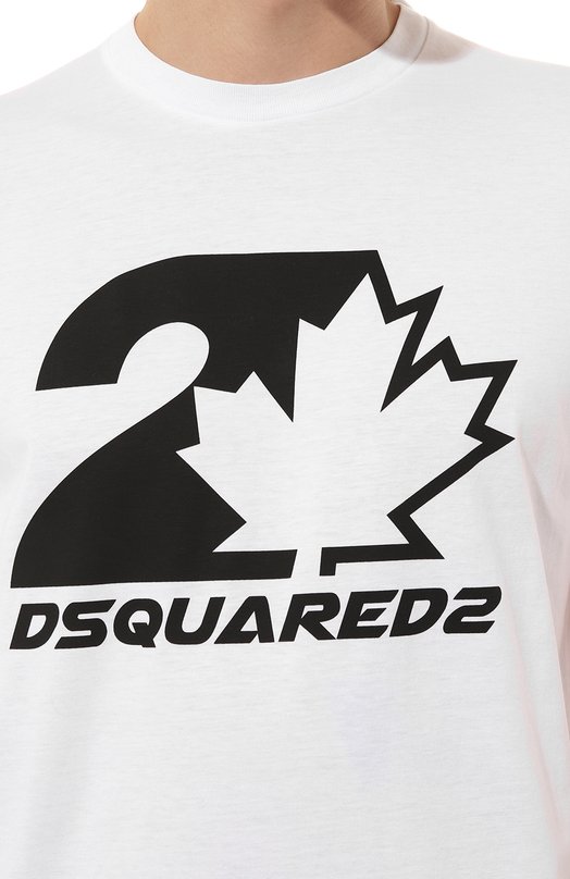 фото Хлопковая футболка dsquared2