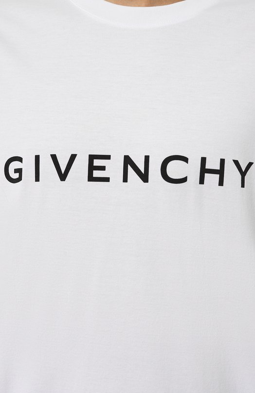 фото Хлопковая футболка givenchy