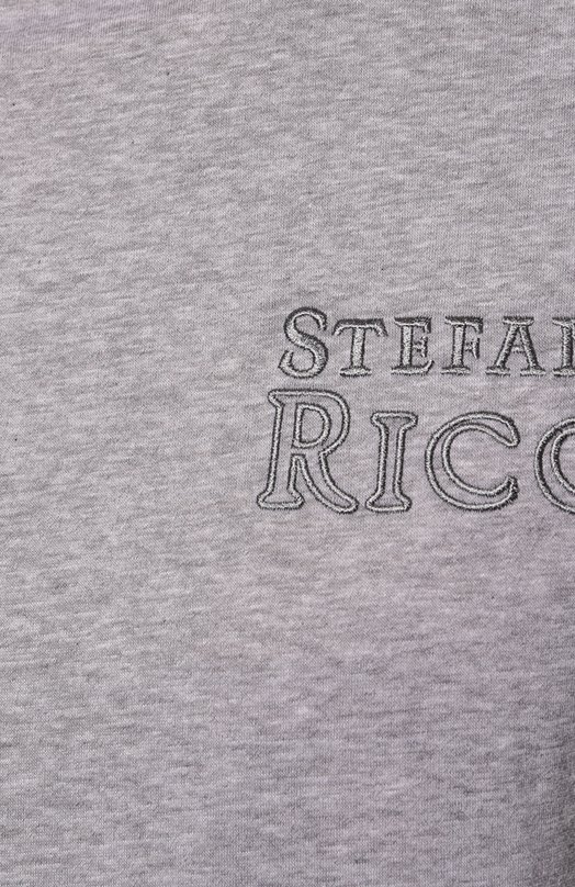 фото Хлопковая футболка stefano ricci