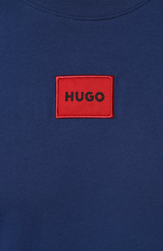 фото Хлопковая футболка hugo