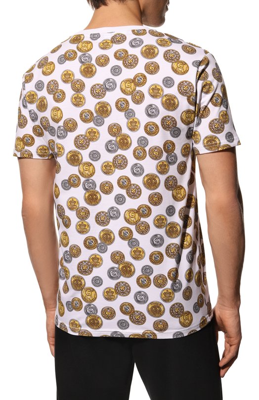 фото Хлопковая футболка moschino