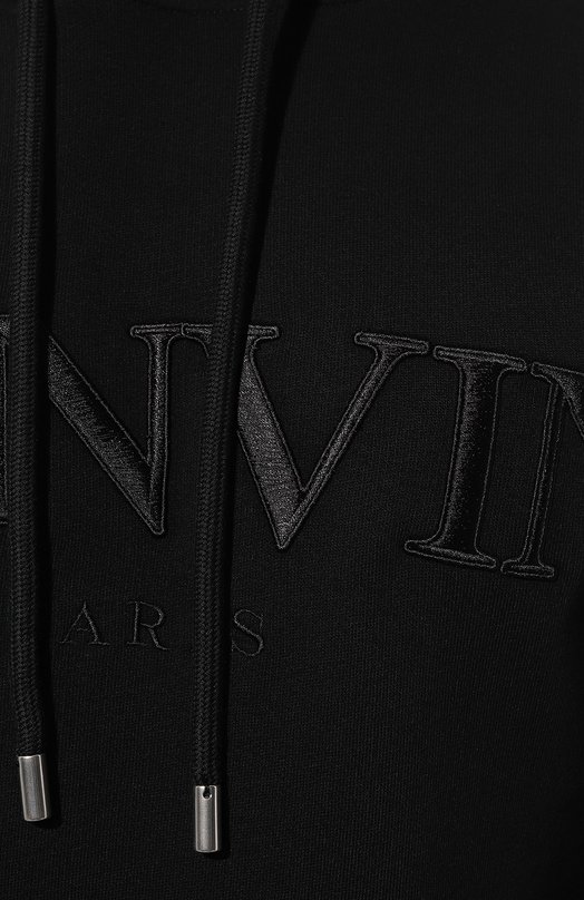 фото Хлопковое худи lanvin