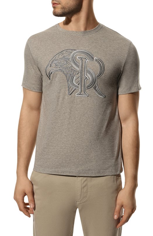 фото Хлопковая футболка stefano ricci