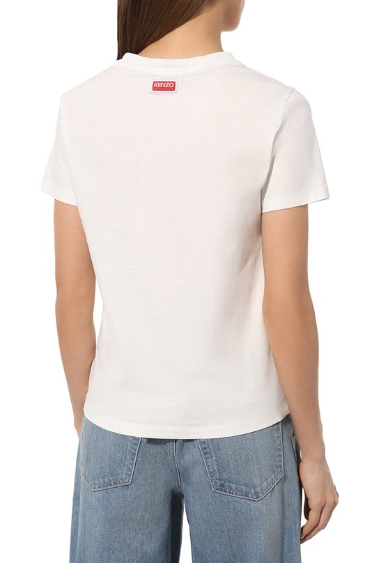 фото Хлопковая футболка kenzo