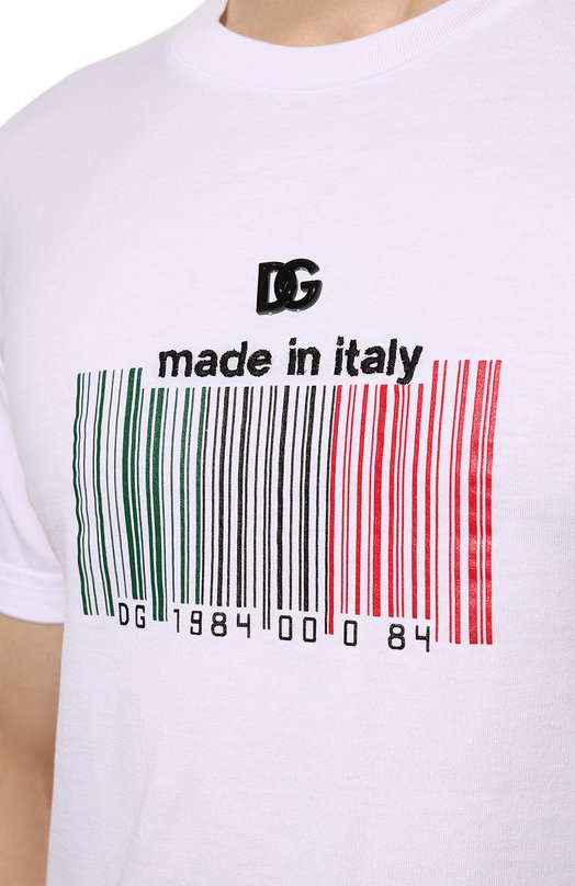 фото Хлопковая футболка dolce & gabbana