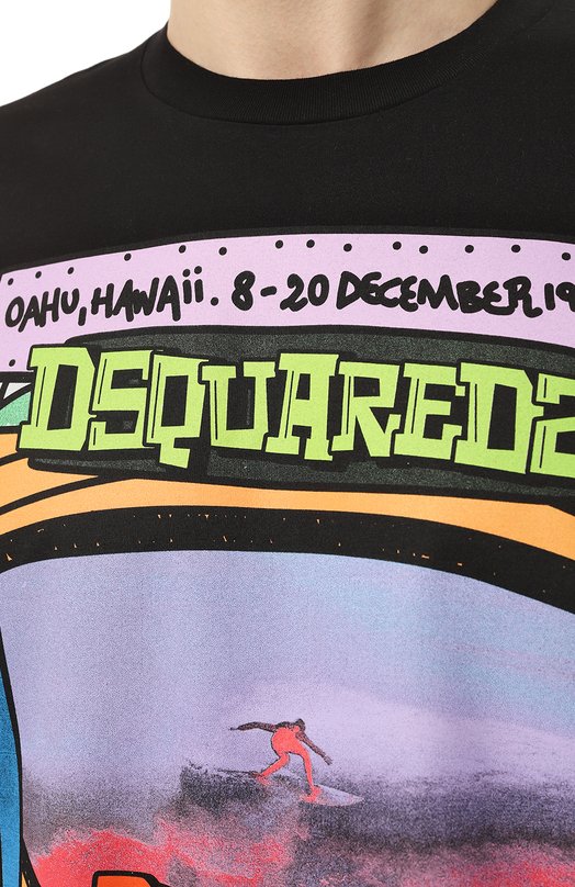 фото Хлопковая футболка dsquared2