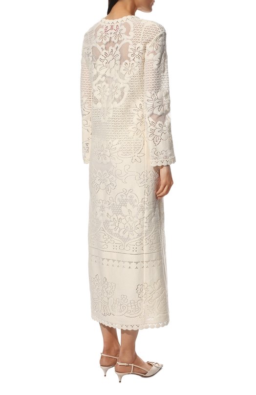 фото Хлопковое платье valentino