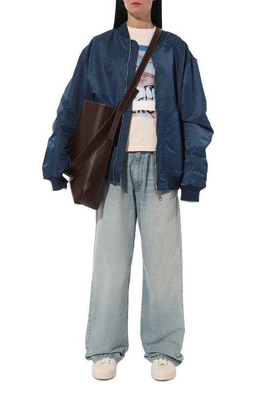 фото Хлопковая футболка heron preston