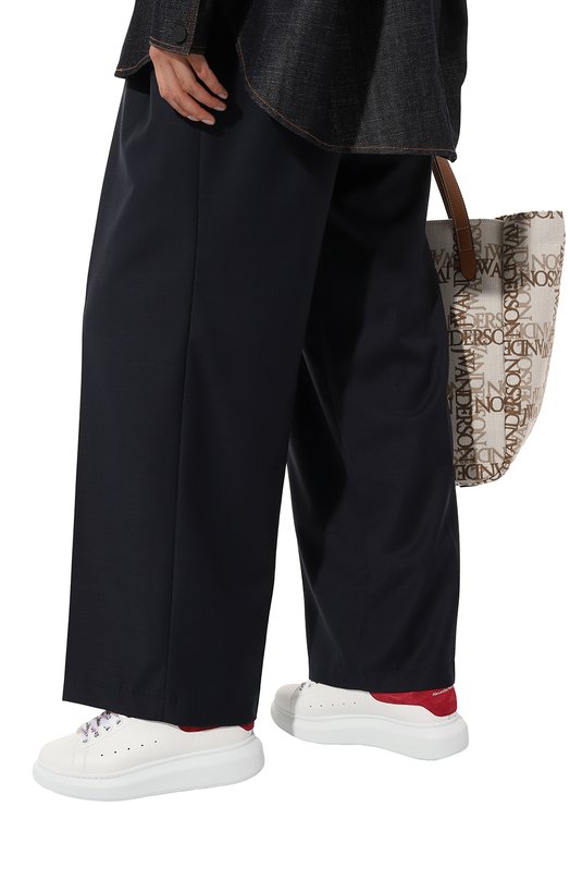 фото Кожаные кеды oversized alexander mcqueen