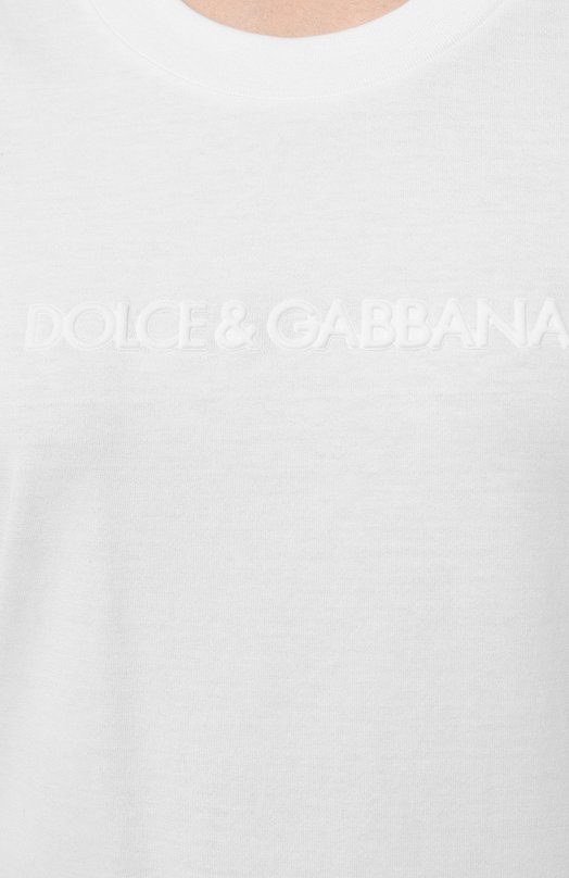 фото Хлопковая футболка dolce & gabbana