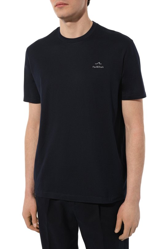 фото Хлопковая футболка paul&shark