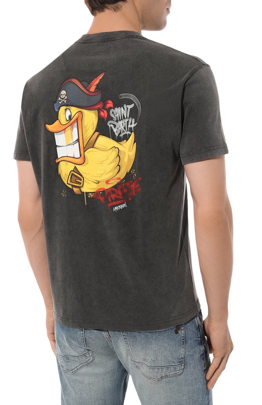 фото Хлопковая футболка mc2 saint barth