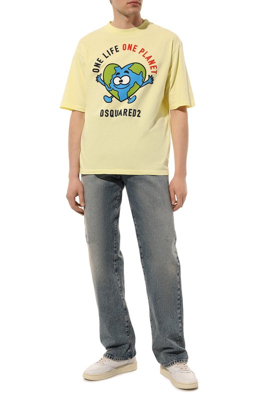 фото Хлопковая футболка dsquared2