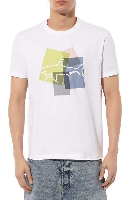 фото Хлопковая футболка paul&shark