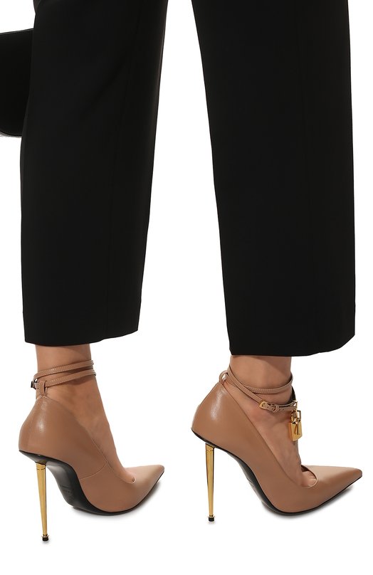 фото Кожаные туфли padlock tom ford