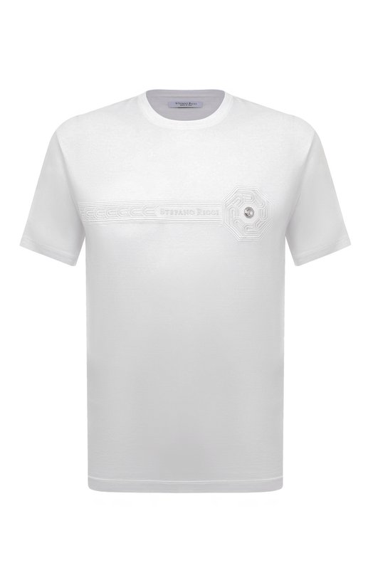 фото Хлопковая футболка stefano ricci