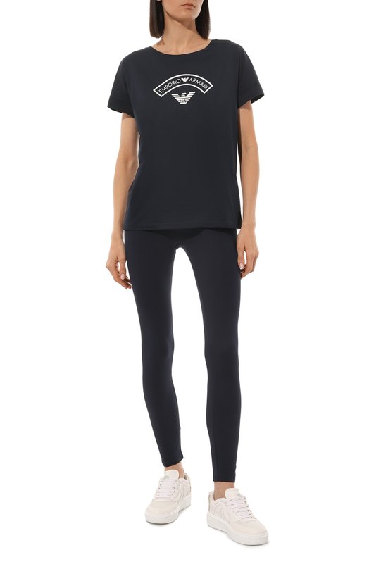 фото Хлопковая футболка emporio armani