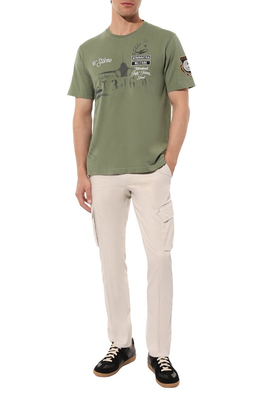 фото Хлопковая футболка aeronautica militare