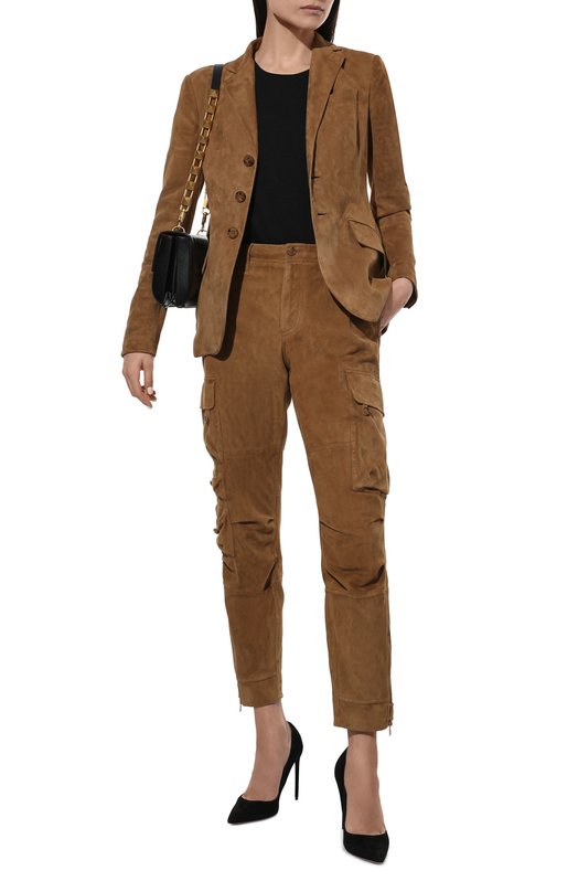 фото Замшевые брюки ralph lauren