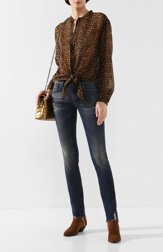 фото Джинсы saint laurent