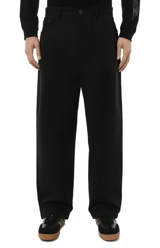 фото Хлопковые брюки moschino