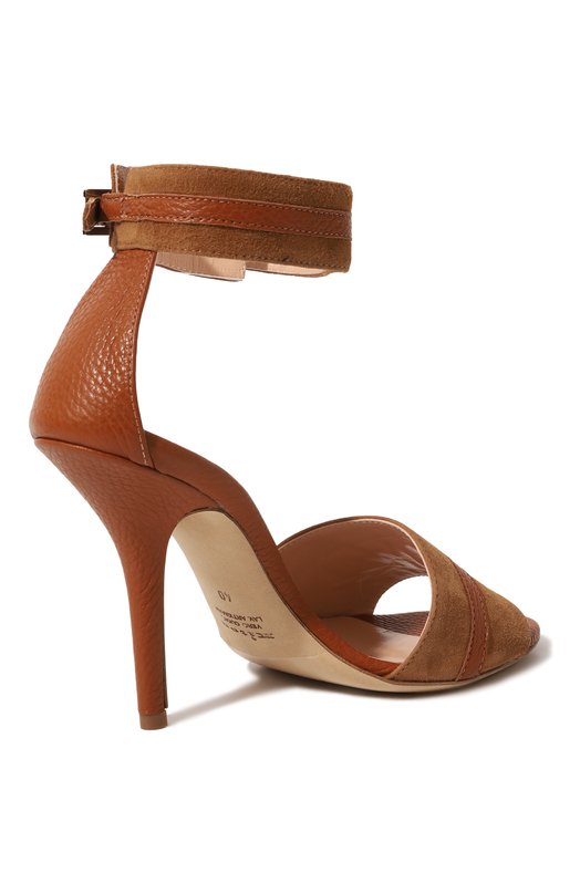 фото Замшевые босоножки kiton