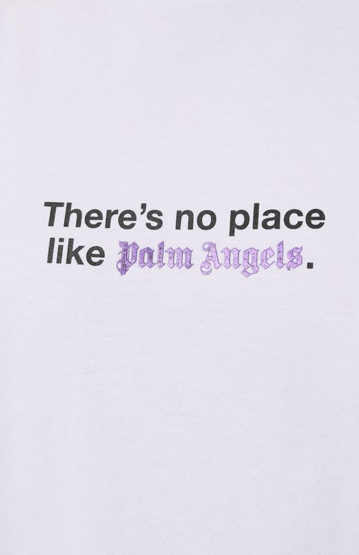 фото Хлопковая футболка palm angels