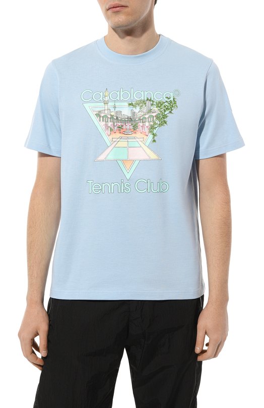 фото Хлопковая футболка casablanca