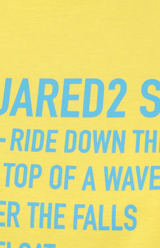 фото Хлопковая футболка dsquared2