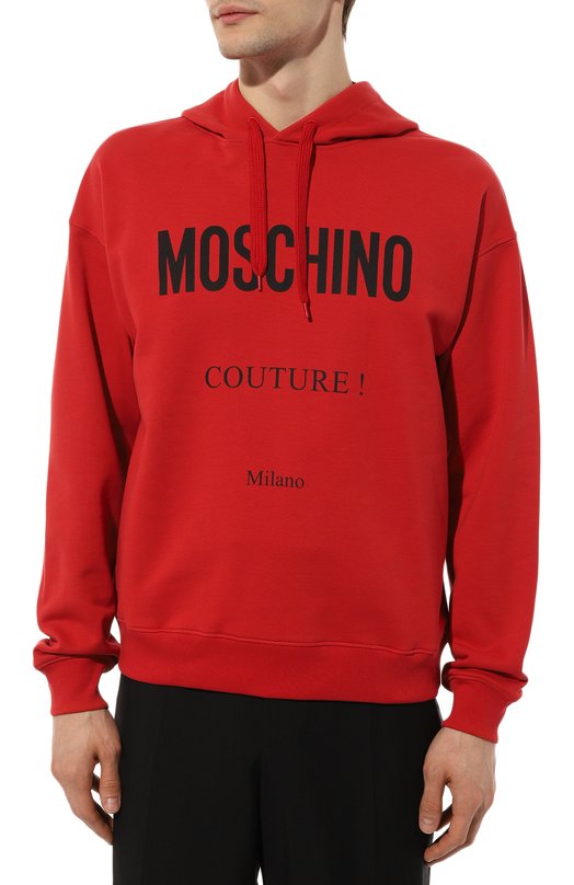 фото Хлопковое худи moschino