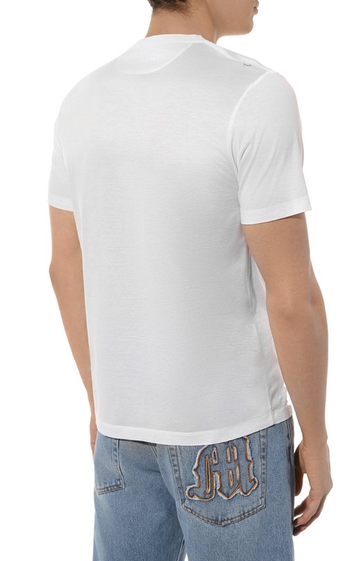 фото Хлопковая футболка stefano ricci