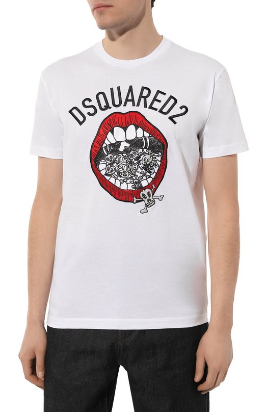фото Хлопковая футболка dsquared2