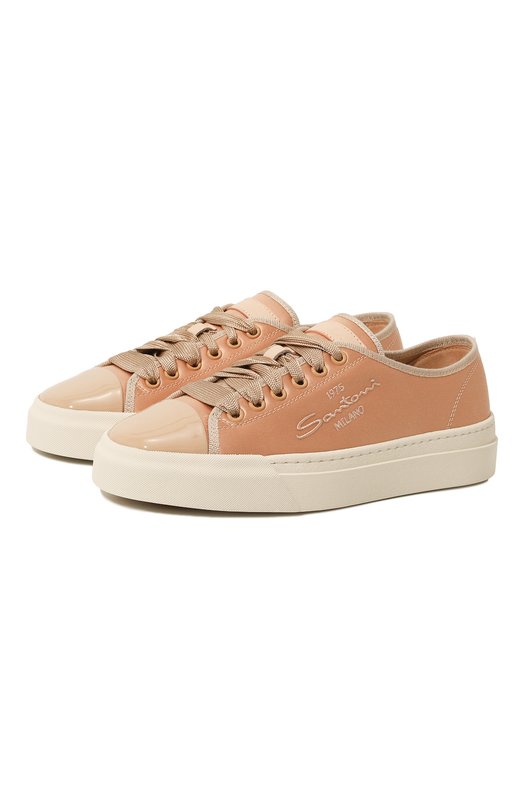 фото Комбинированные кеды santoni