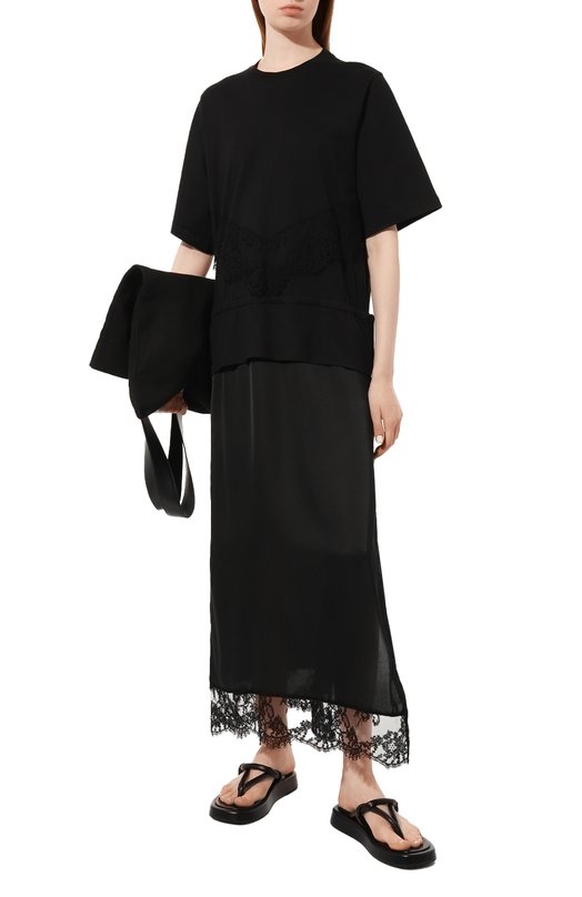 фото Хлопковое платье msgm