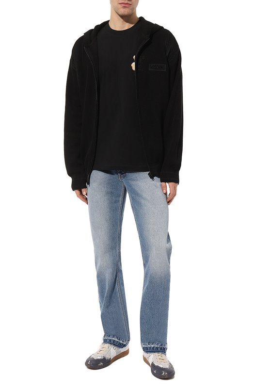 фото Хлопковая футболка moschino