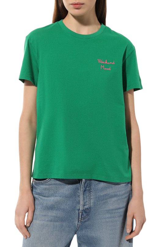 фото Хлопковые футболка mc2 saint barth