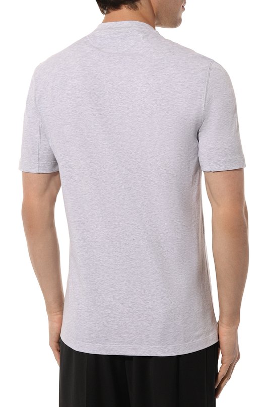 фото Хлопковая футболка brunello cucinelli