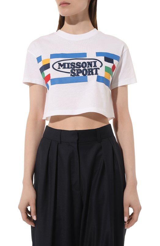 фото Хлопковая футболка missoni